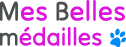 Logo du site "Mes Belles Médailles", boutique de médailles pour chiens et chats